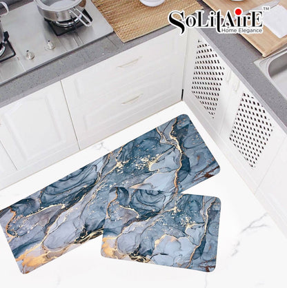 Premium Anti-Slip Waterproof Kitchen Floor Mat Set