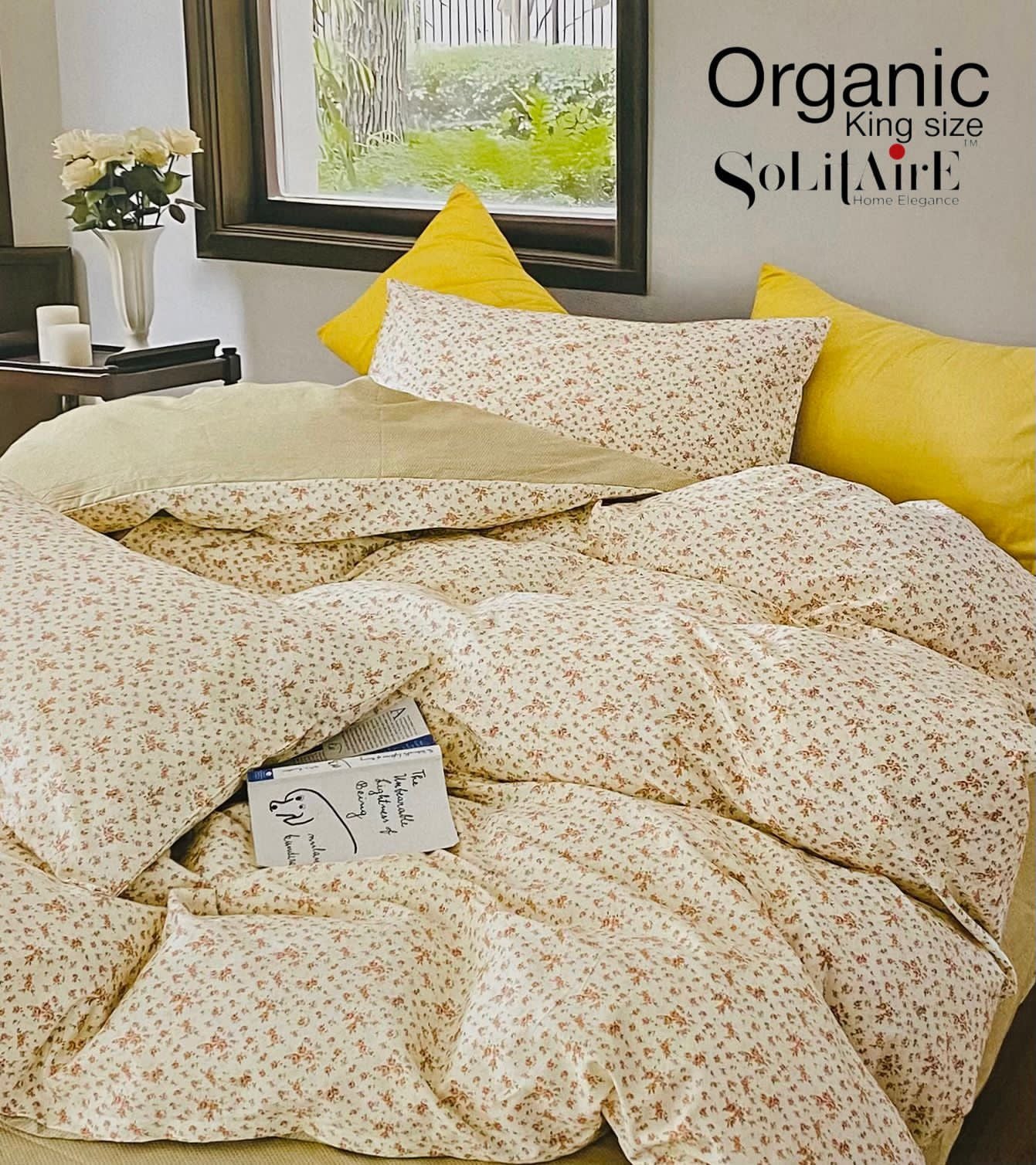 Organic King Bedsheet Set 100% Organic Cotton