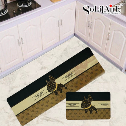 Premium Anti-Slip Waterproof Kitchen Floor Mat Set