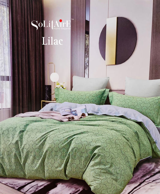 LILAC KING Cotton Bedsheet