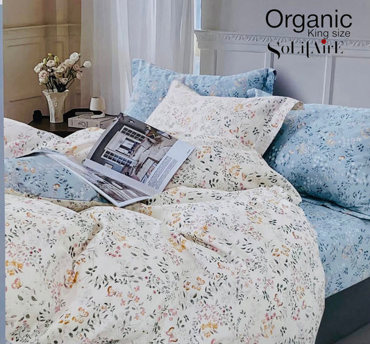 Organic King Bedsheet Set 100% Organic Cotton