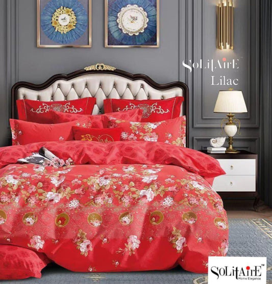 LILAC KING Cotton Bedsheet