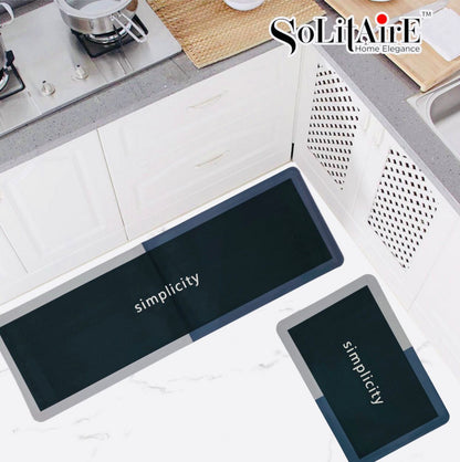 Premium Anti-Slip Waterproof Kitchen Floor Mat Set