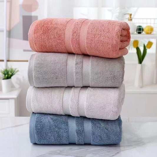 BAMBOO COTTON TOWELS (SUPER-SOFT, HIGH-ABSORBING)