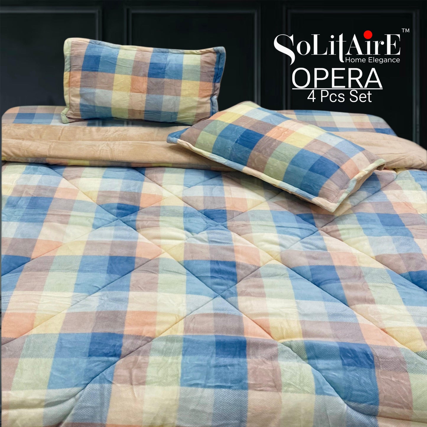 Opera Warm Cashmere Premium Milk Velvet Bed In A Bag