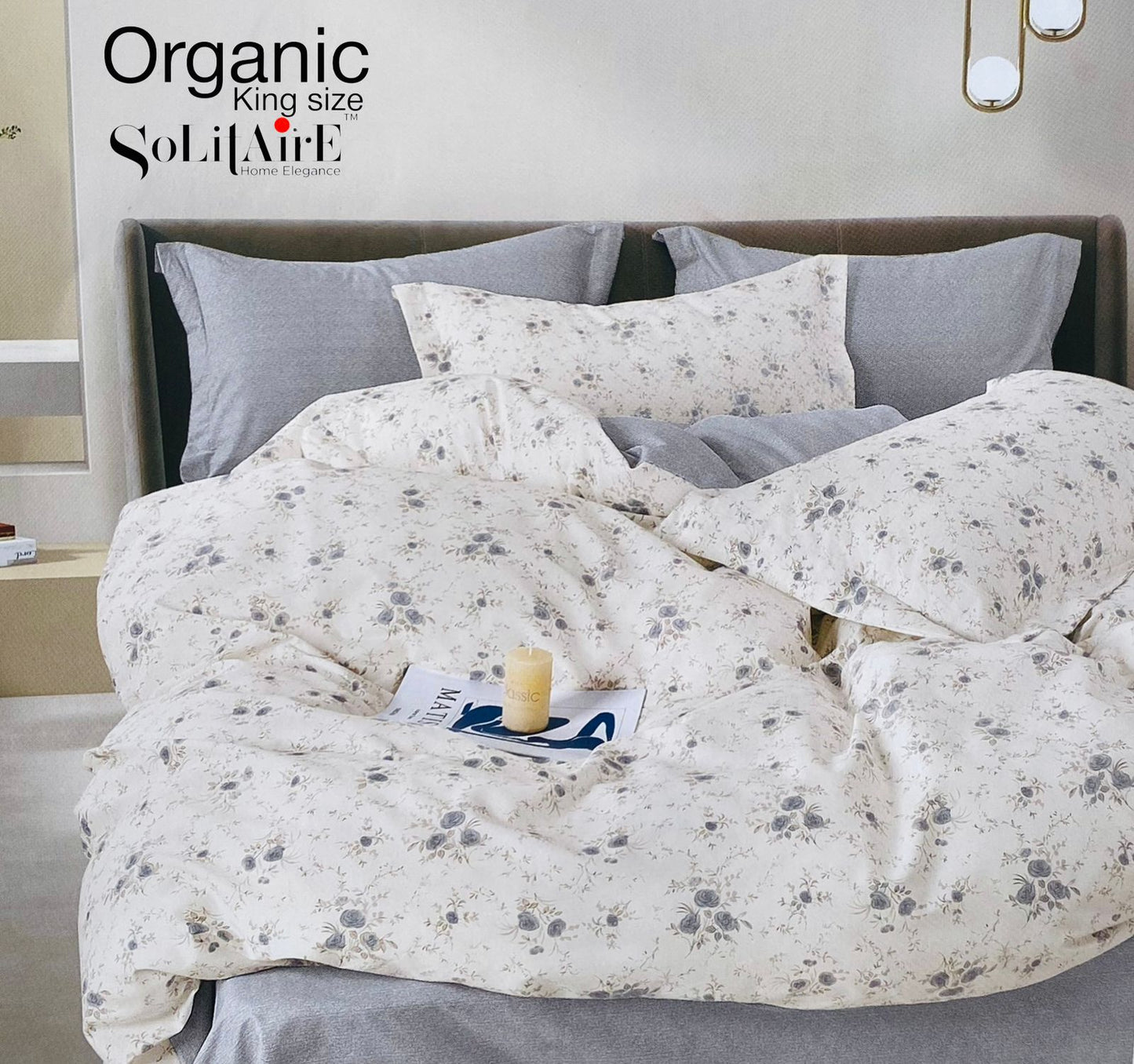 Organic King Bedsheet Set 100% Organic Cotton