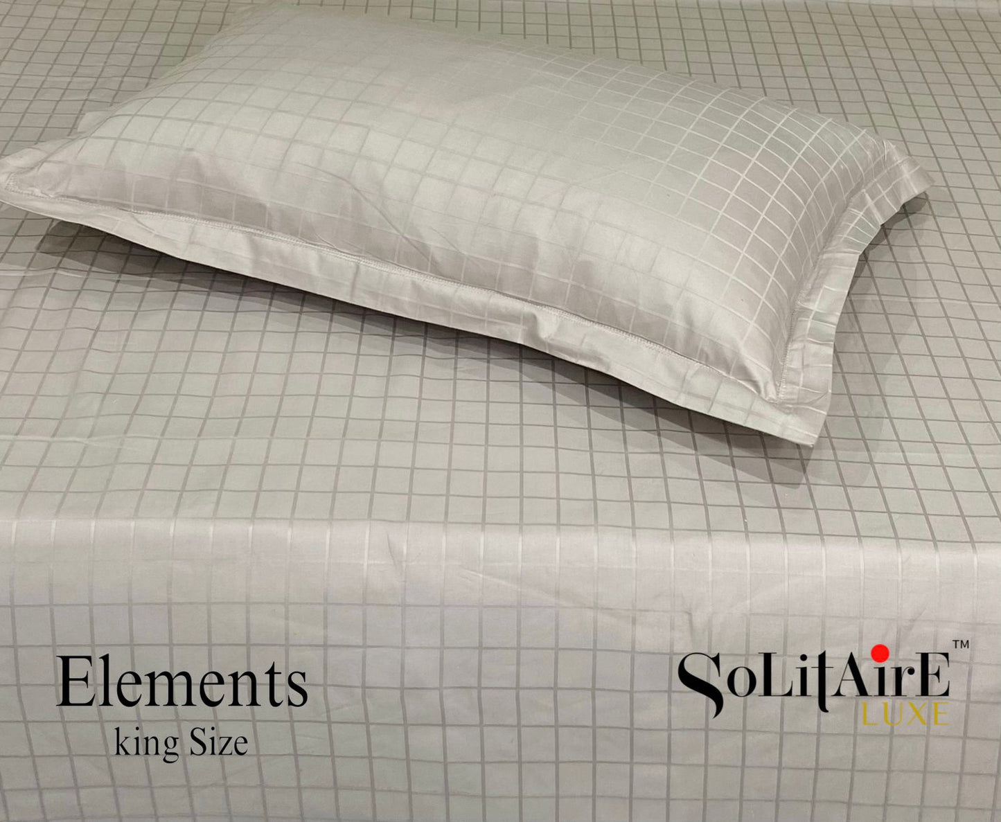 Elements Jacquard 100% Cotton 300 Thread Count King Bedsheet