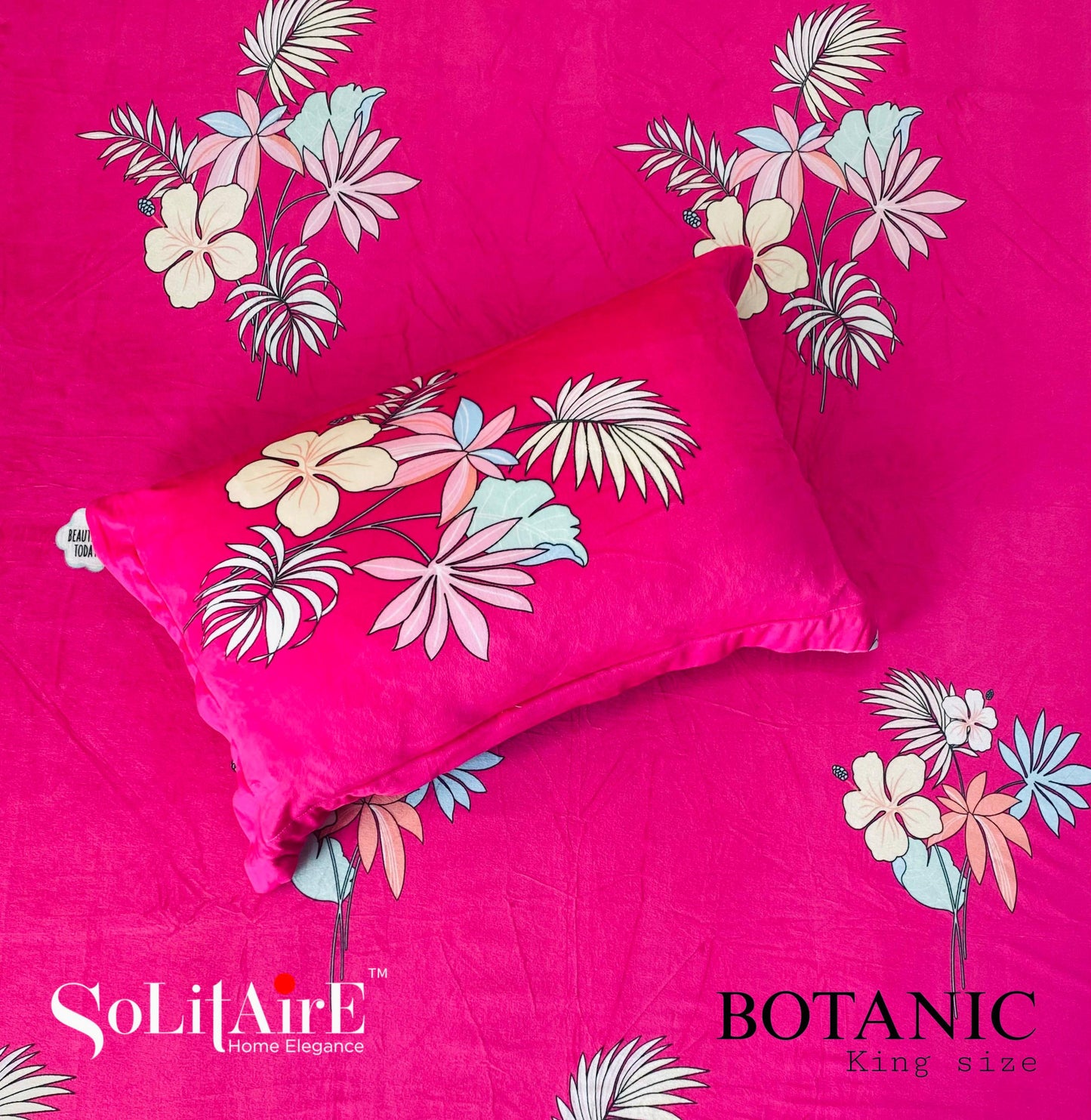 Botanic Warm King-Size Bedsheet Affordable Luxury