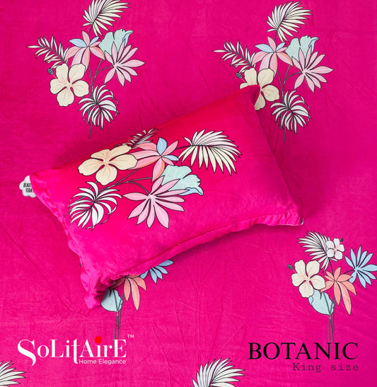Botanic Warm King-Size Bedsheet Affordable Luxury