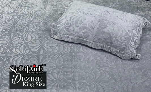 Dezire Warm King Sized Jointless Bedsheet – Premium Italian Cashmere Fabric