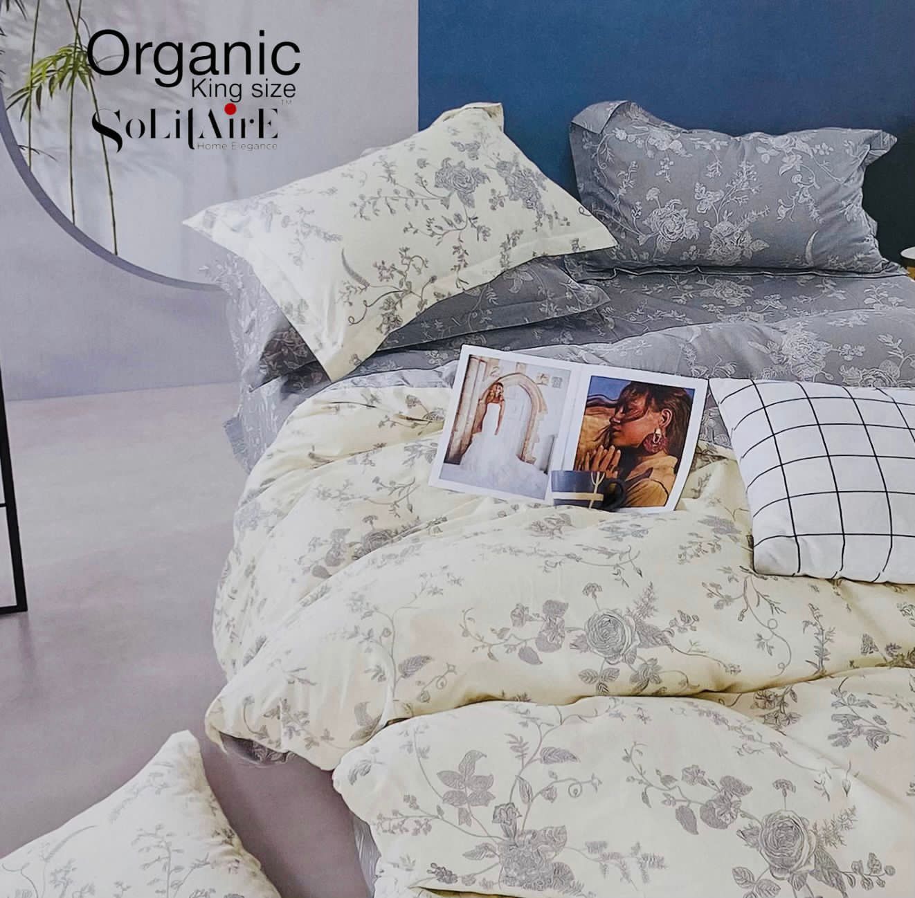 Organic King Bedsheet Set 100% Organic Cotton