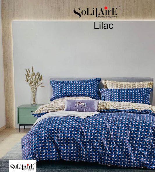 LILAC KING Cotton Bedsheet