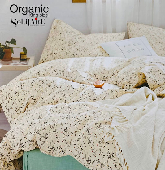 Organic King Bedsheet Set 100% Organic Cotton