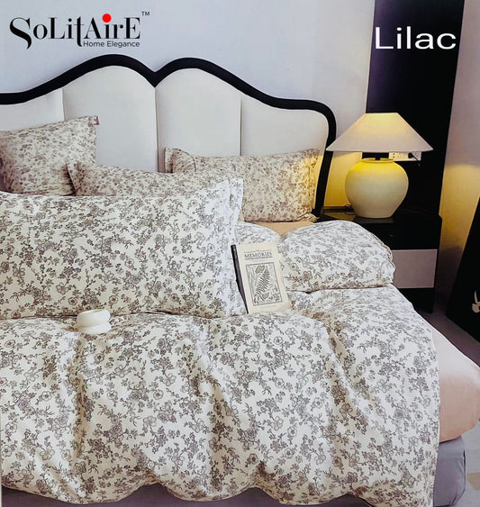 LILAC KING Cotton Bedsheet