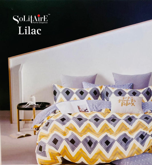 LILAC KING Cotton Bedsheet