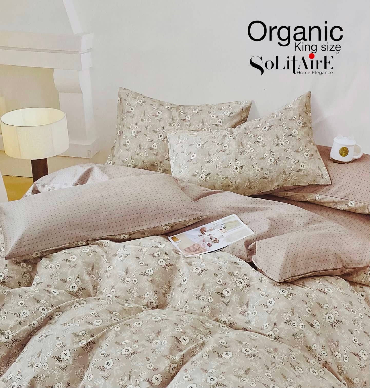 Organic King Bedsheet Set 100% Organic Cotton