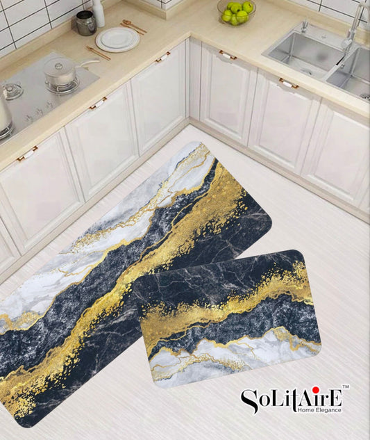 Premium Anti-Slip Waterproof Kitchen Floor Mat Set