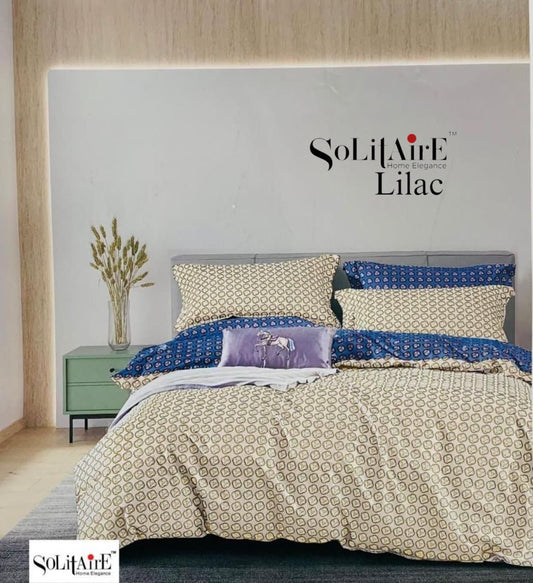LILAC KING Cotton Bedsheet