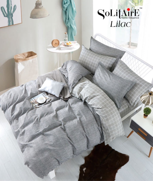 LILAC KING Cotton Bedsheet