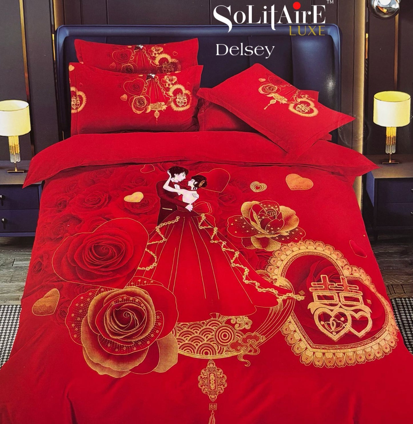 DELSEY EGYPTIAN COTTON KING-SIZE LUXURY BEDSHEET
