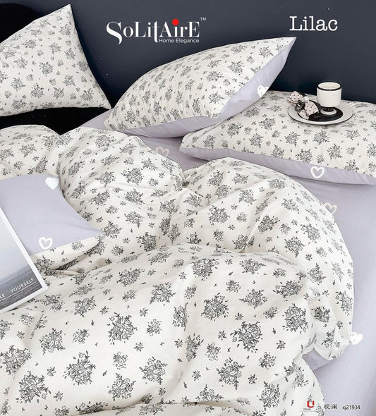 LILAC KING Cotton Bedsheet