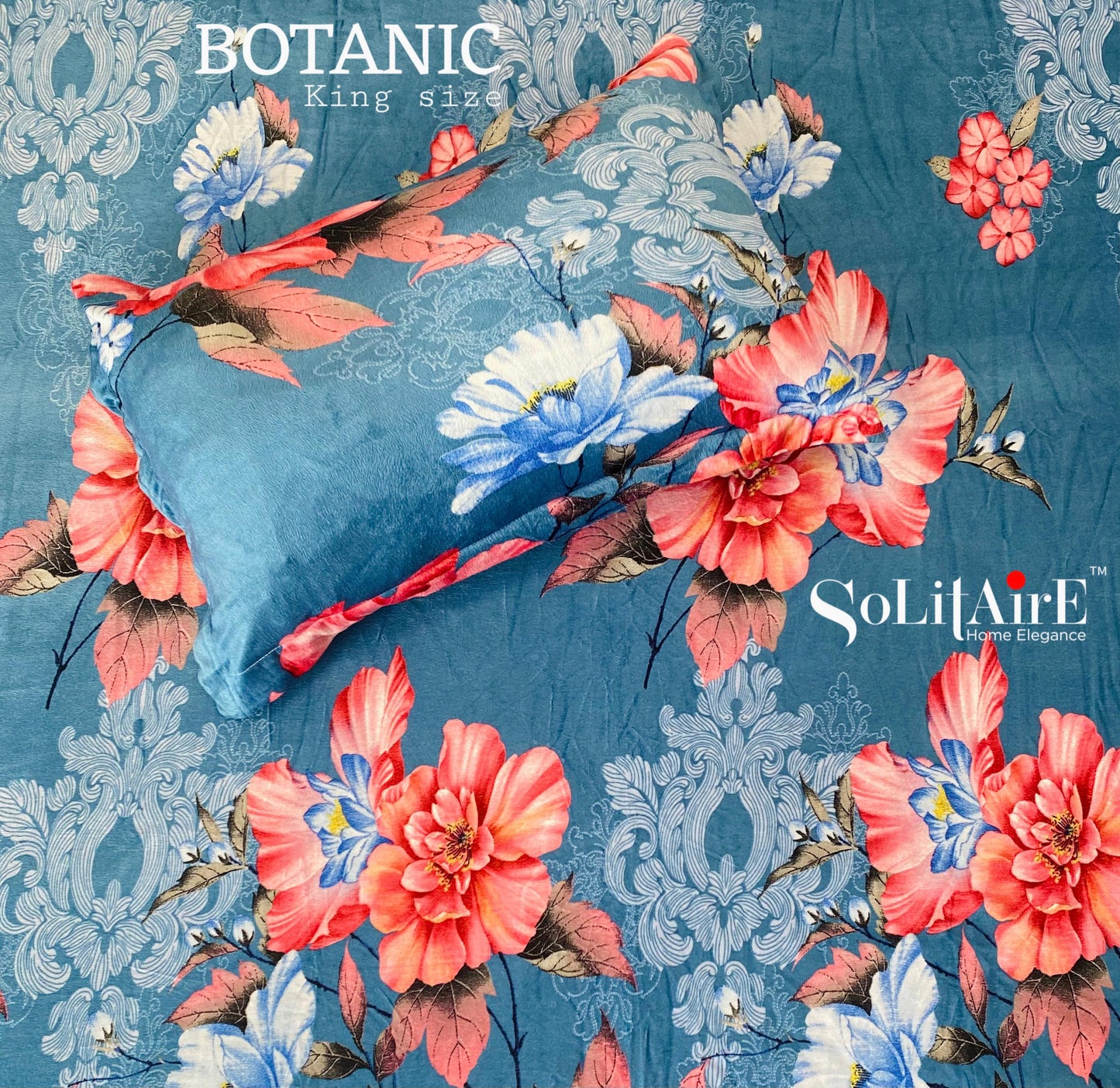 Botanic Warm King-Size Bedsheet Affordable Luxury