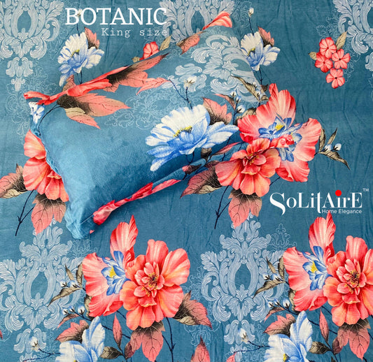Botanic Warm King-Size Bedsheet Affordable Luxury