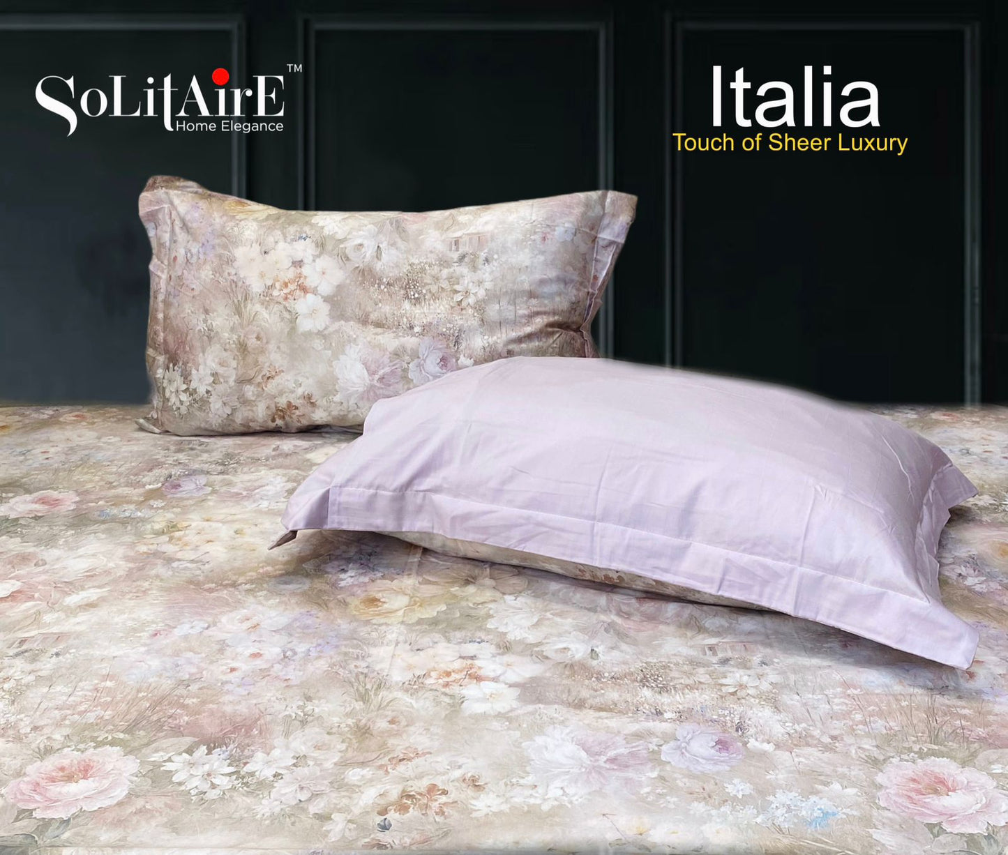 Italia 100% Organic Cotton King Size Premium Bedsheet