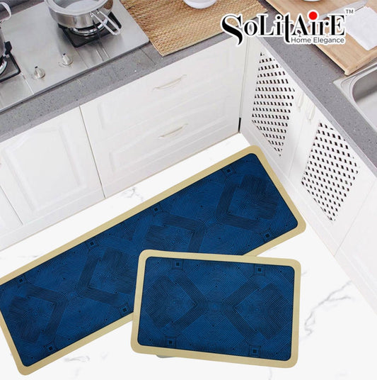 Premium Anti-Slip Waterproof Kitchen Floor Mat Set