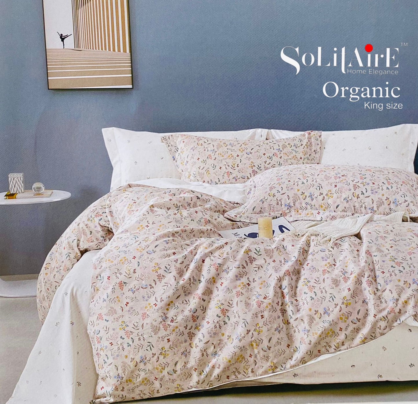 Organic King Bedsheet Set 100% Organic Cotton