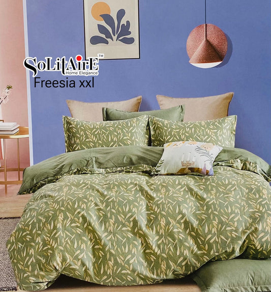 FREESIA XXL Cotton Bedsheet (Extra-Large Bedsheet)