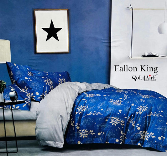 FALLON King Size Bedsheet Set Luxury Soft Touch