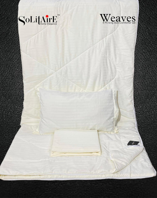 Weaves Jointless King Sized Complete Comforter Set