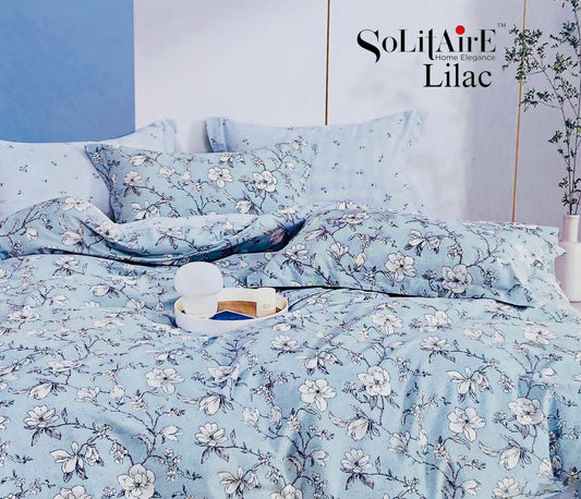 LILAC KING Cotton Bedsheet