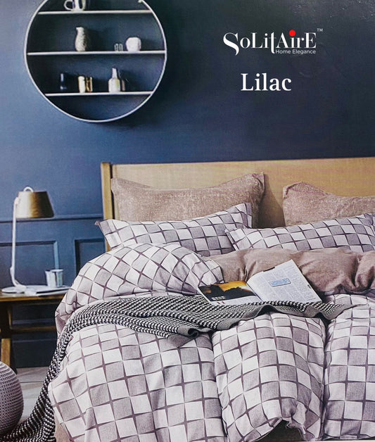 LILAC KING Cotton Bedsheet