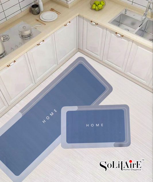 Premium Anti-Slip Waterproof Kitchen Floor Mat Set