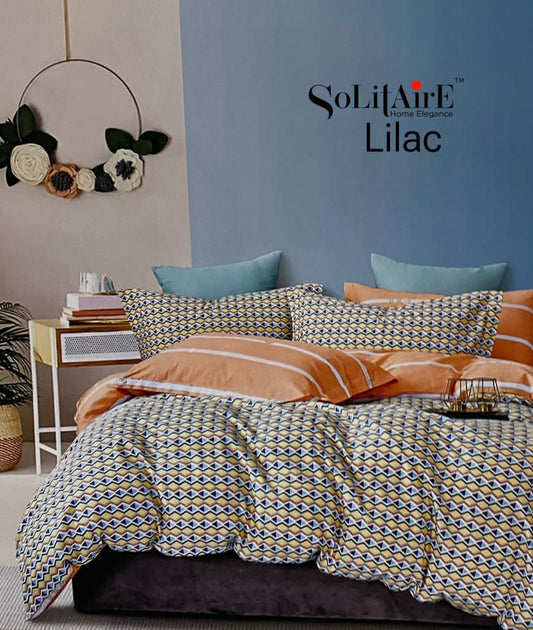 LILAC KING Cotton Bedsheet