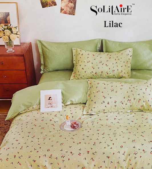 LILAC KING Cotton Bedsheet