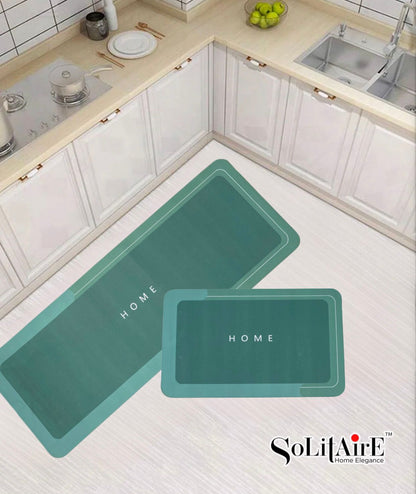 Premium Anti-Slip Waterproof Kitchen Floor Mat Set