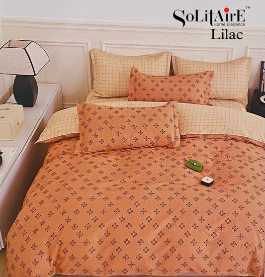 LILAC KING Cotton Bedsheet