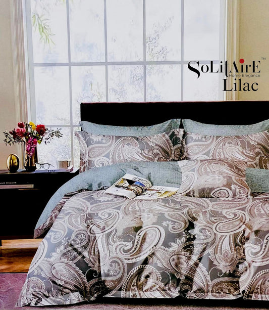LILAC KING Cotton Bedsheet