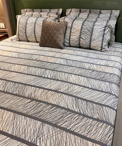 LINNEA LUXURY 300-THREAD COUNT COTTON BEDSHEET (KING-SIZE) (SUPER-SOFT)