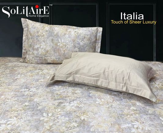Italia 100% Organic Cotton King Size Premium Bedsheet