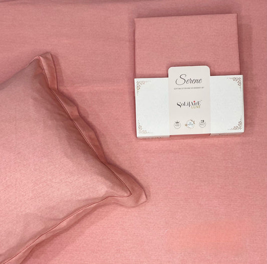 Serene King Size 100% Egyptian Cotton Jointless Bedsheet