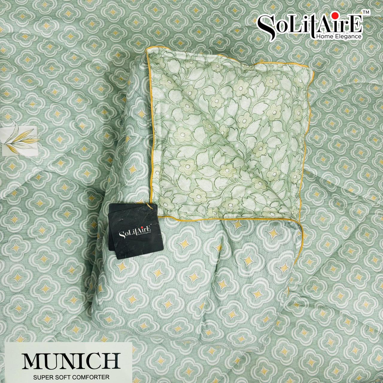 MUNICH Reversible Ultra Super Soft Comforter Size Double Bed