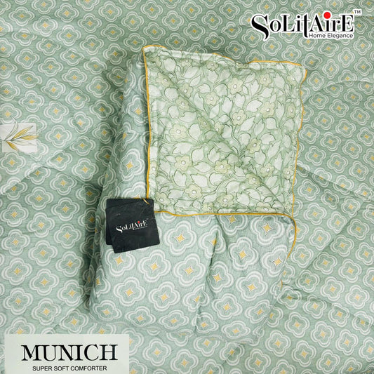 MUNICH Reversible Ultra Super Soft Comforter Size Double Bed