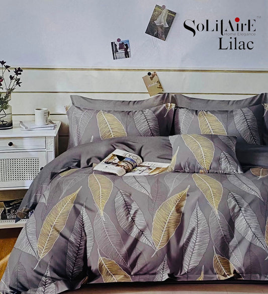 LILAC KING Cotton Bedsheet
