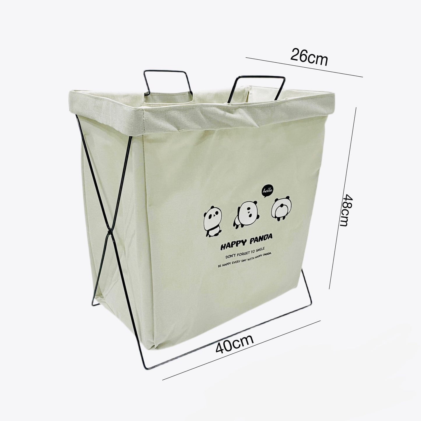 FOLDABLE LAUNDRY BASKET (Green)