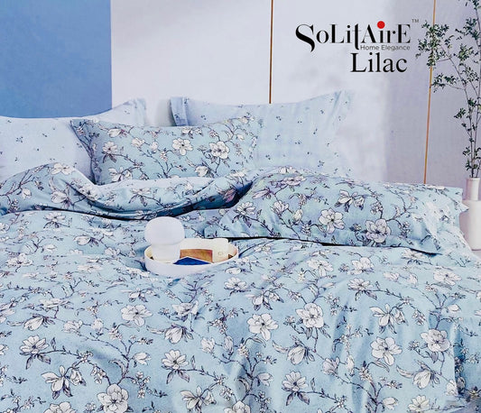 LILAC KING Cotton Bedsheet