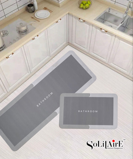 Premium Anti-Slip Waterproof Kitchen Floor Mat Set